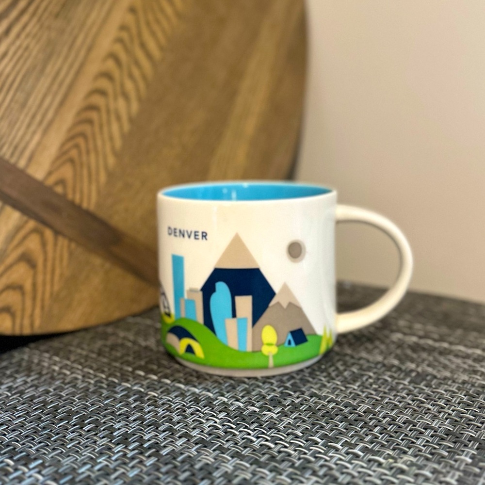 Collectible Starbucks “Denver” You Are Here Collection Coffee Tea Mug 14 oz 2016
